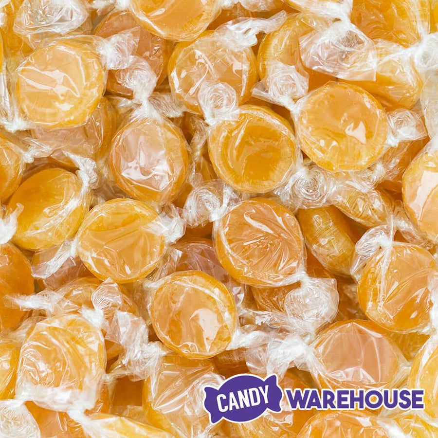 Butterscotch Buttons Hard Candy: 5LB Bag - Candy Warehouse