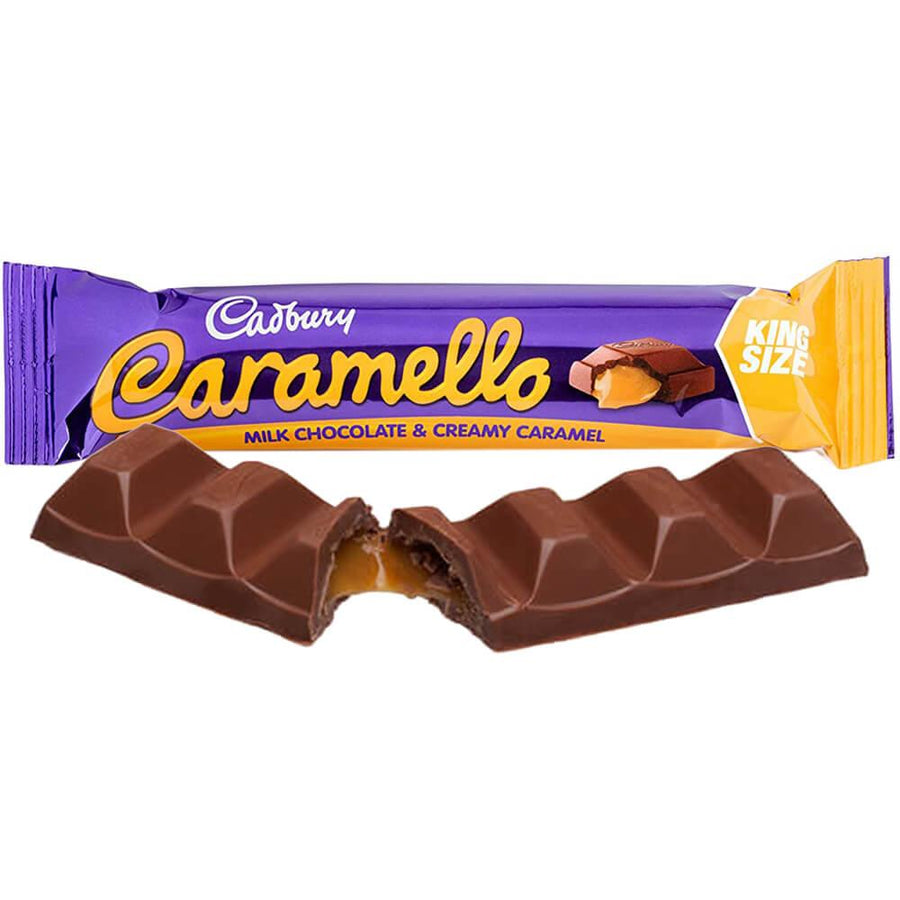 Cadbury Caramello Candy Bars: 18-Piece Box - Candy Warehouse