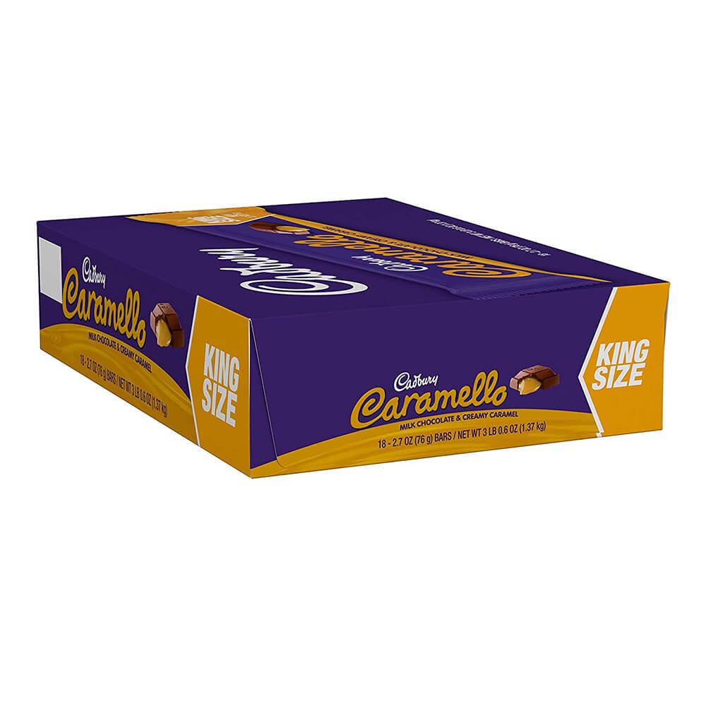 Cadbury Caramello Candy Bars: 18-Piece Box - Candy Warehouse