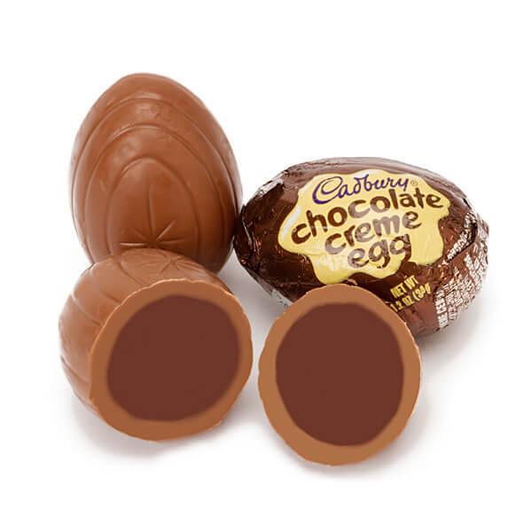 Cadbury Chocolate Creme Eggs: 4-Piece Box - Candy Warehouse