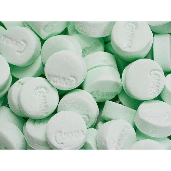 Mints Green Packet Canada Mints - Green Spearmint 5LB Bag | Candy Warehouse