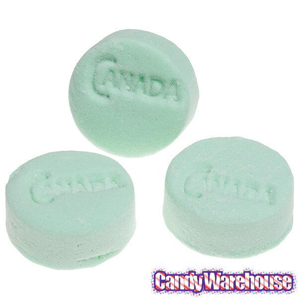 Canada Mints - Green Spearmint 5LB Bag - Candy Warehouse
