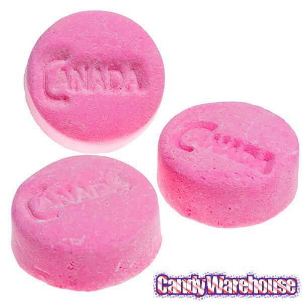 Canada Mints - Pink Wintergreen: 12-Ounce Bag - Candy Warehouse