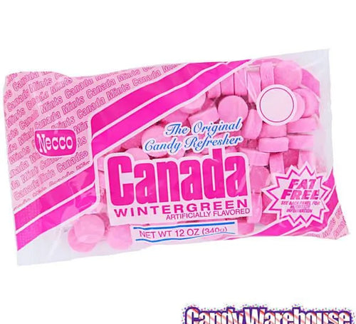 Canadian Peppermints Canada Mints | Candy Warehouse