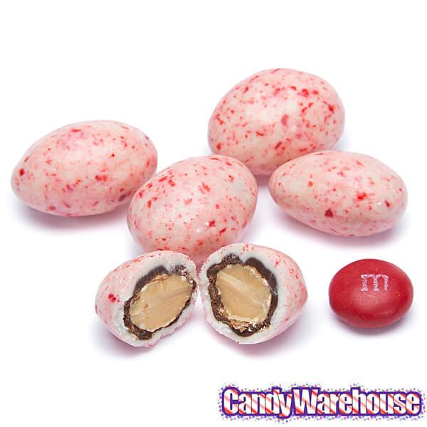 Candy Cane Chocolate Covered Almonds: 5LB Bag - Candy Warehouse