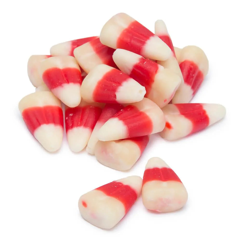 Candy Cane Peppermint Candy Corn 16Ounce Tub Candy Warehouse