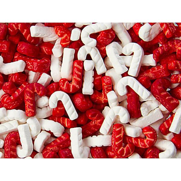 Candy Cane Sprinkles: 3.9-Ounce Bottle - Candy Warehouse