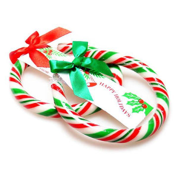 Candy Christmas Wreaths: 24-Piece Display - Candy Warehouse