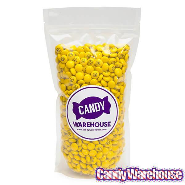 Candy Coated Milk Chocolate Drops - Emojis: 2LB Bag - Candy Warehouse