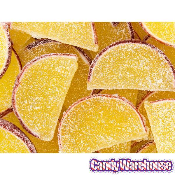 Candy Fruit Jell Slices - Pineapple: 5LB Box - Candy Warehouse