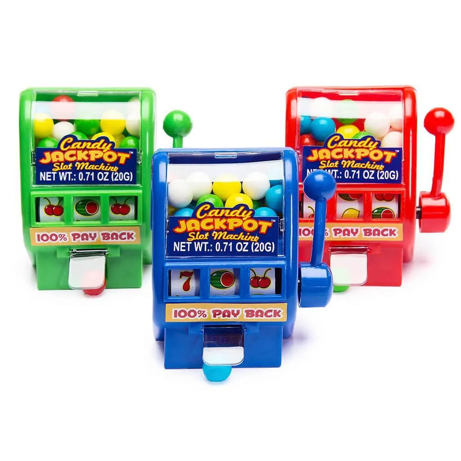 Candy Slots Candy Jackpot Slot Machine Dispensers: 12-Piece Display | Candy Warehouse
