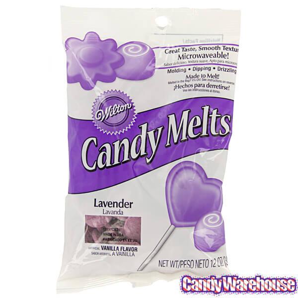 Candy Melts - Lavender: 12-Ounce Bag - Candy Warehouse