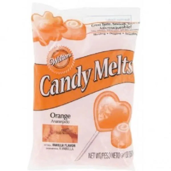Candy Melts Orange 12Ounce Bag Candy Warehouse