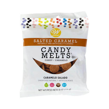 Candy Melts - Salted Caramel: 8-Ounce Bag - Candy Warehouse