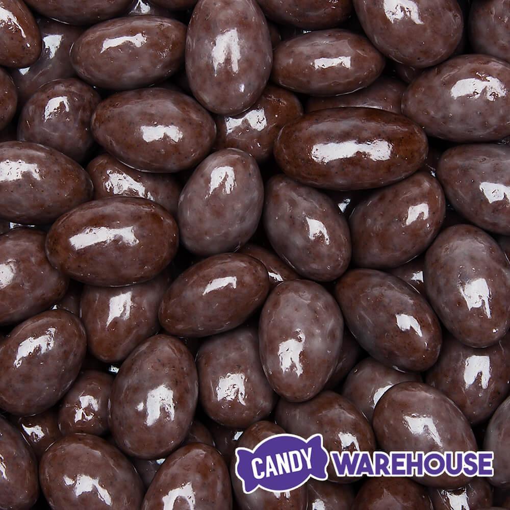 Cappuccino Chocolate Covered Almonds Candy: 2LB Bag - Candy Warehouse