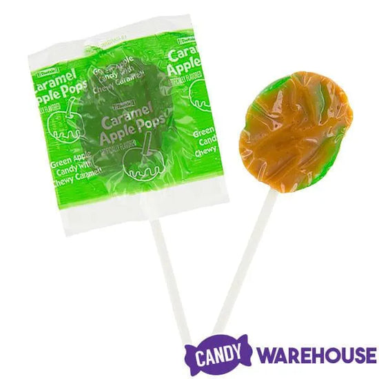 Caramel Apple Pops in Bulk 1000Piece Bushel Basket Candy Warehouse