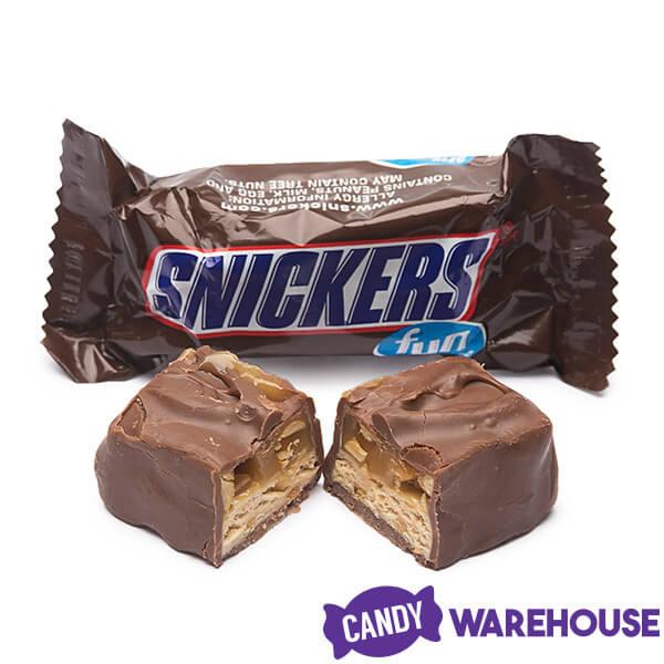 Caramel Lovers M&M-Mars Fun Size Candy Bars Assortment: 55-Piece Bag - Candy Warehouse
