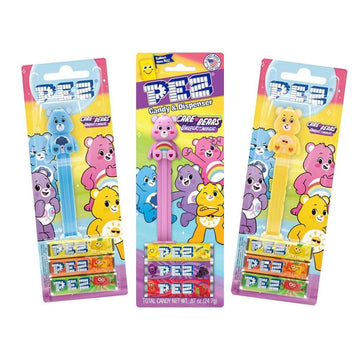 Care Bears PEZ Candy Blister Packs: 12-Piece Display - Candy Warehouse