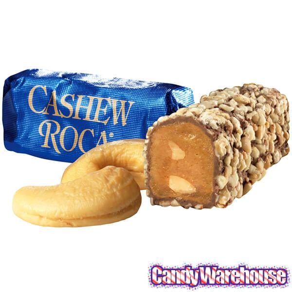 Cashew Roca Buttercrunch Toffee Candy: 10-Ounce Tin - Candy Warehouse