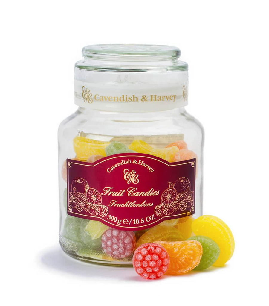 Cavendish and Harvey Fruit Hard Candy: 10.5-Ounce Jar - Candy Warehouse