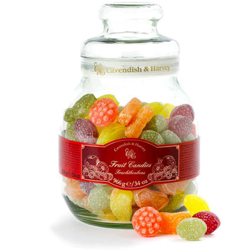 Cavendish and Harvey Fruit Hard Candy: 34-Ounce Jar - Candy Warehouse
