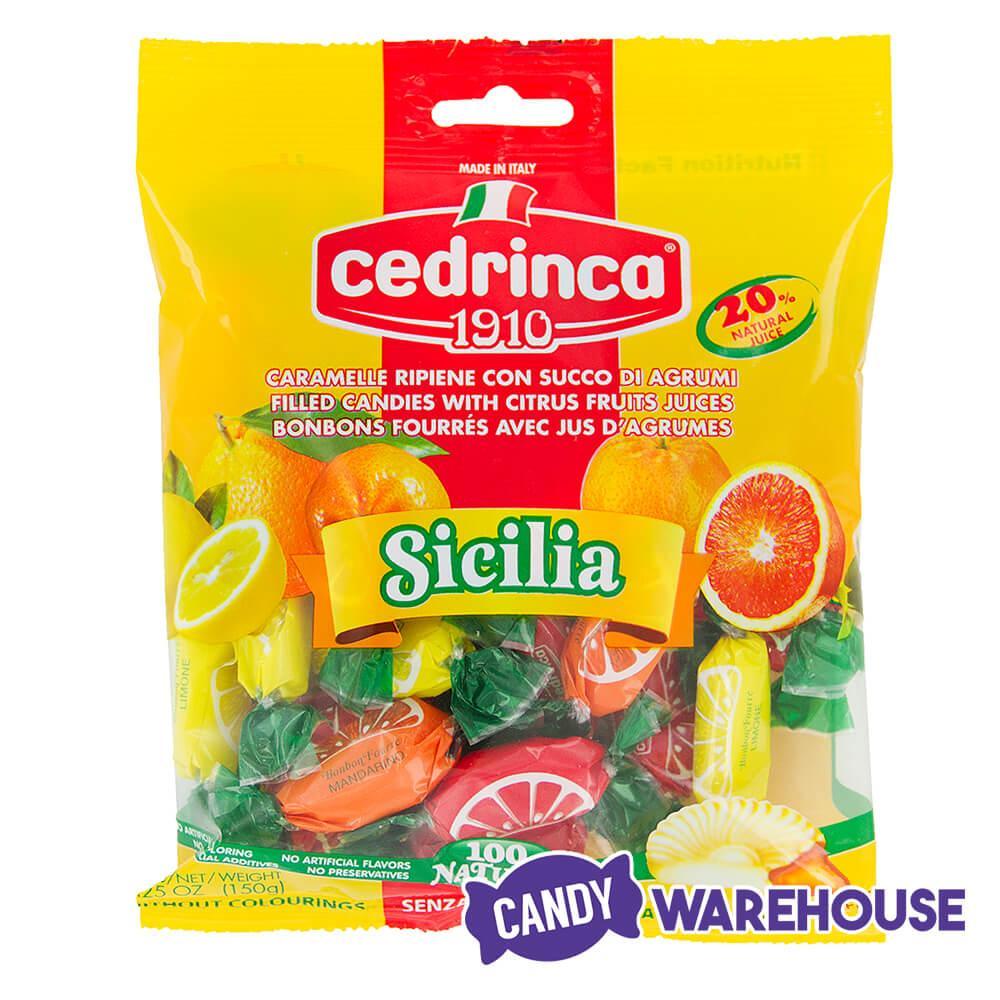 Cedrinca Citrus Flavored Hard Candy: 5.25-Ounce Bag - Candy Warehouse