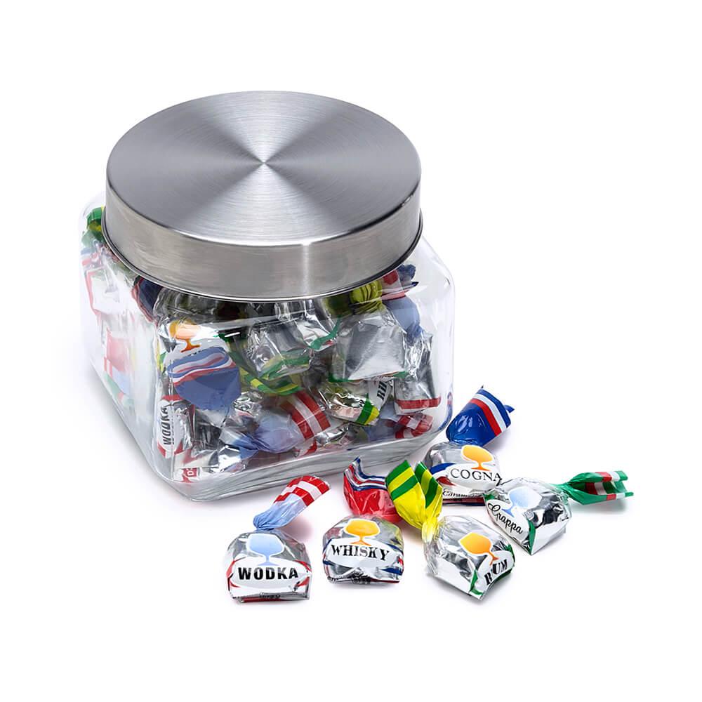 Cedrinca Liquor Hard Candy Gift Jar - Small - Candy Warehouse
