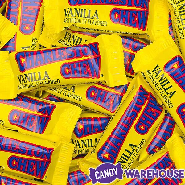 Charleston Chew Snack Size Bars: 96-Piece Box - Candy Warehouse