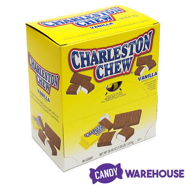 Charleston Chew Snack Size Bars: 96-Piece Box - Candy Warehouse