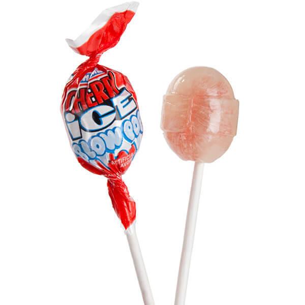 Charms Blow Pops - Cherry Ice: 48-Piece Box - Candy Warehouse