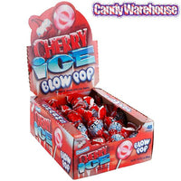 Charms Blow Pops - Cherry Ice: 48-Piece Box - Candy Warehouse