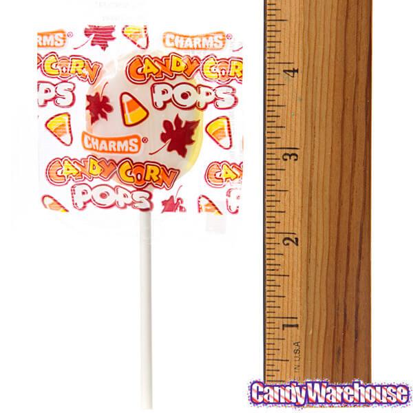 Charms Candy Corn Pops: 15-Piece Bag - Candy Warehouse