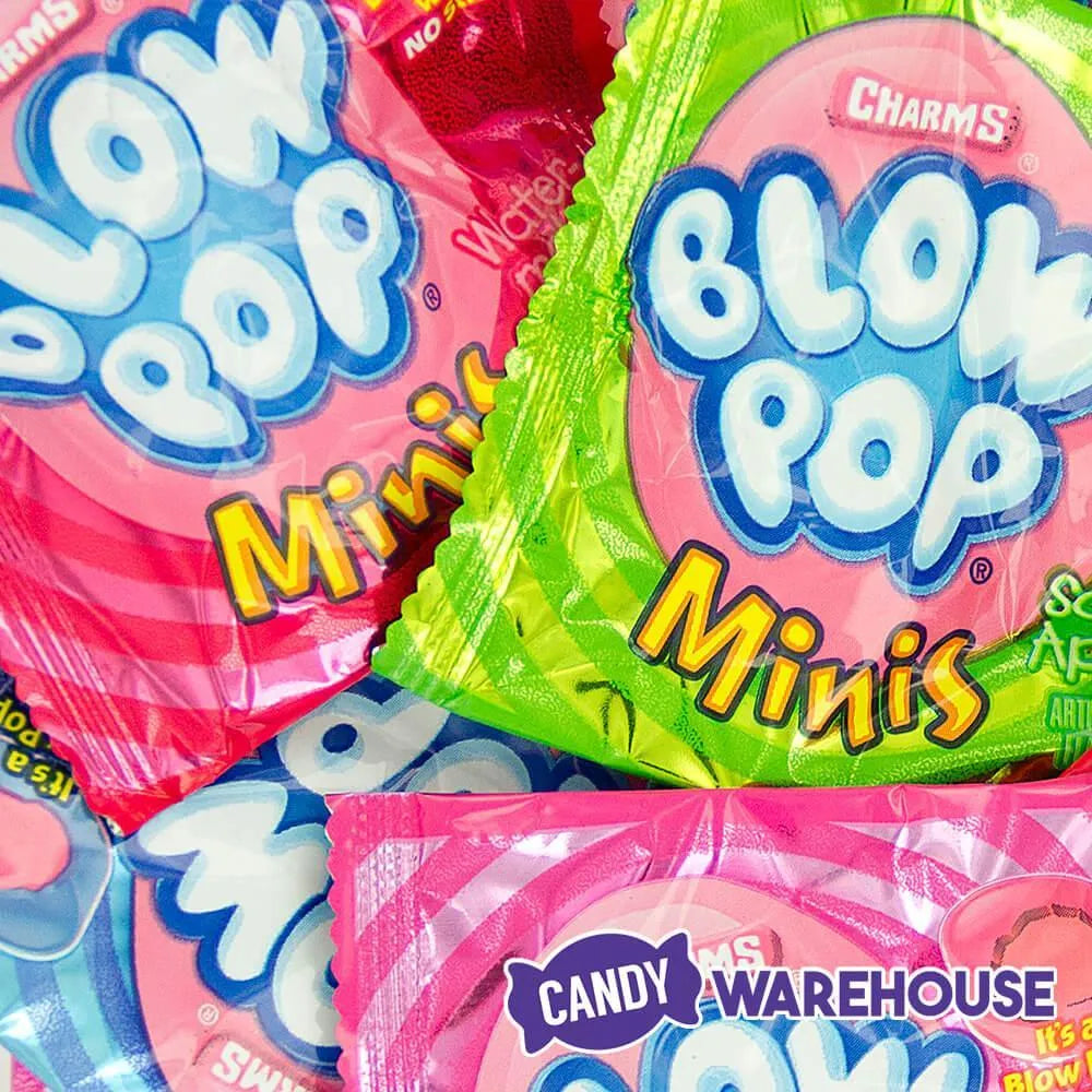 Charms Easter Blow Pop Minis Snack Size Packs: 30-Piece Bag – Candy ...