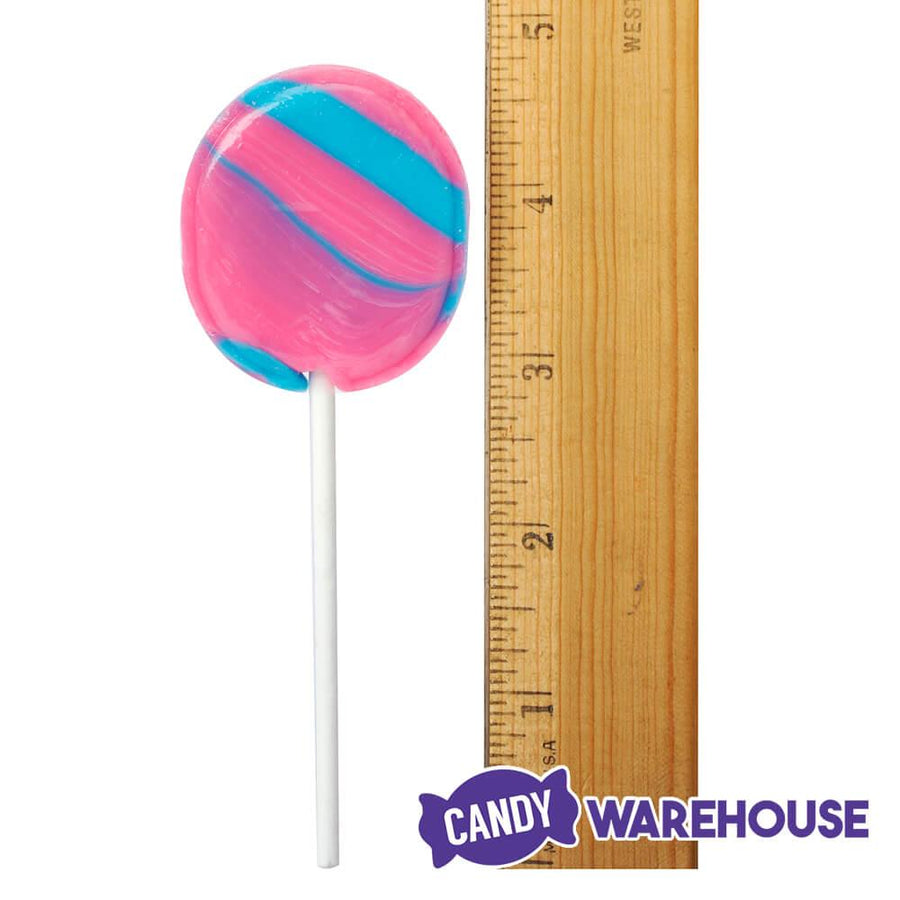 Charms Fluffy Stuff Cotton Candy Pops: 48-Piece Box - Candy Warehouse