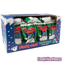 Charms Fluffy Stuff Snow Balls Cotton Candy Packs: 24-Piece Case - Candy Warehouse