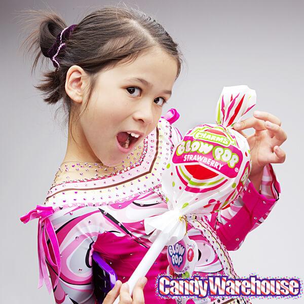 Charms Giant Blow Pops - Classic Flavors: 6-Piece Display - Candy Warehouse