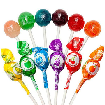 Charms Tear Jerkers Super Sour Mini Pops: 55-Piece Bag - Candy Warehouse