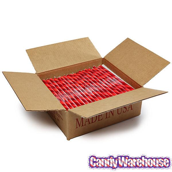 Cherry Coconut Hard Candy Sticks: 100-Piece Box - Candy Warehouse