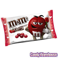 Cherry M&M's Candy: 9.9-Ounce Bag - Candy Warehouse