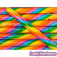 Cherry Rainbow Hard Candy Sticks: 100-Piece Box - Candy Warehouse