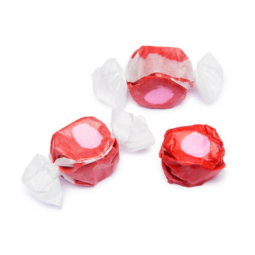 Cherry Salt Water Taffy: 3LB Bag - Candy Warehouse