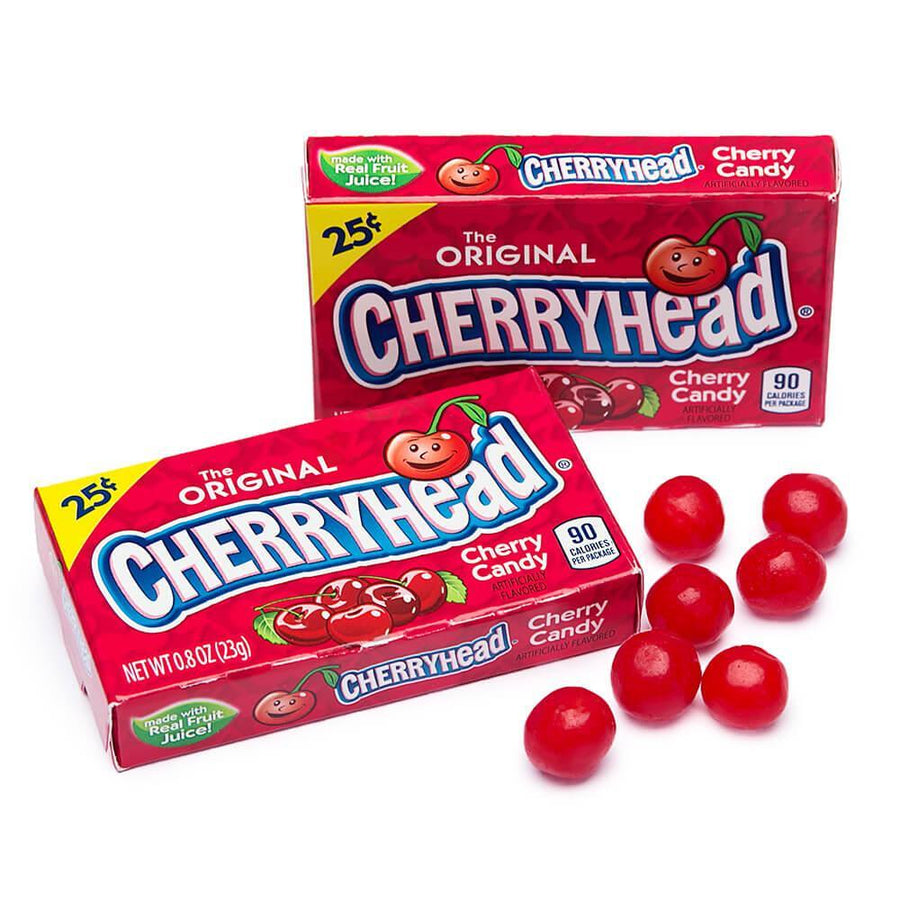 Cherryhead Candy Mini Packs: 24-Piece Box - Candy Warehouse