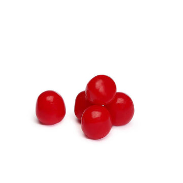Chewy Sour Balls - Cherry: 7-Ounce Bag - Candy Warehouse