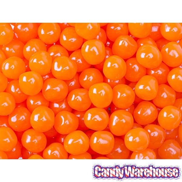 Chewy Sour Balls - Orange: 5LB Bag - Candy Warehouse