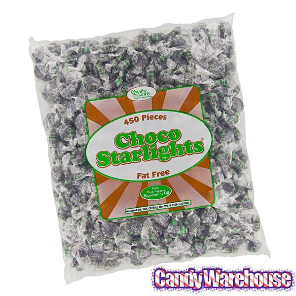 Choco Starlight Mints Candy: 5LB Bag - Candy Warehouse