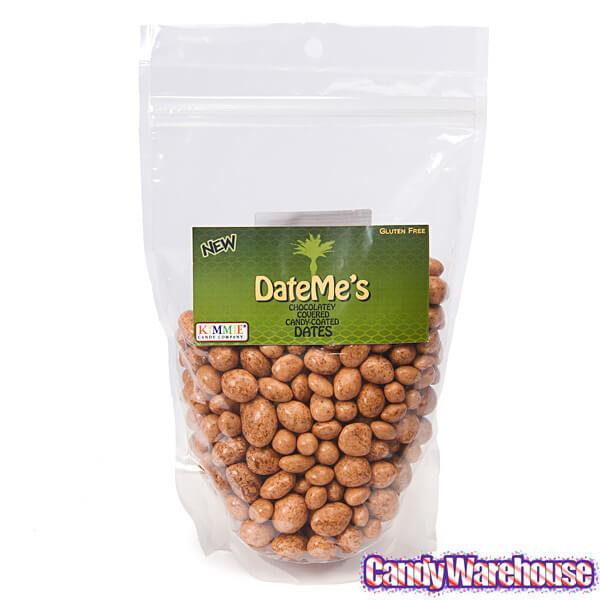 Chocolate Candy Coated Dates: 1LB Bag - Candy Warehouse