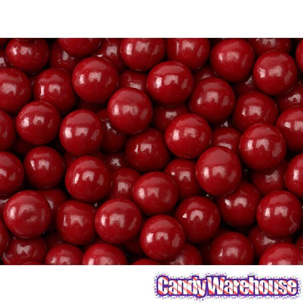 Chocolate Covered Caramel Balls - Red Apple: 2LB Bag - Candy Warehouse