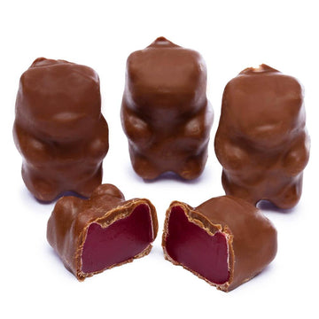 Chocolate Covered Cinnamon Bears: 3LB Bag - Candy Warehouse