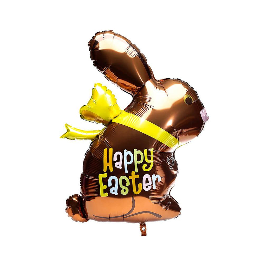 Chocolate Easter Bunny Balloon: 39-Inch - Candy Warehouse