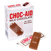 Chocolate First Aid Bandages: 7-Piece Box - Candy Warehouse